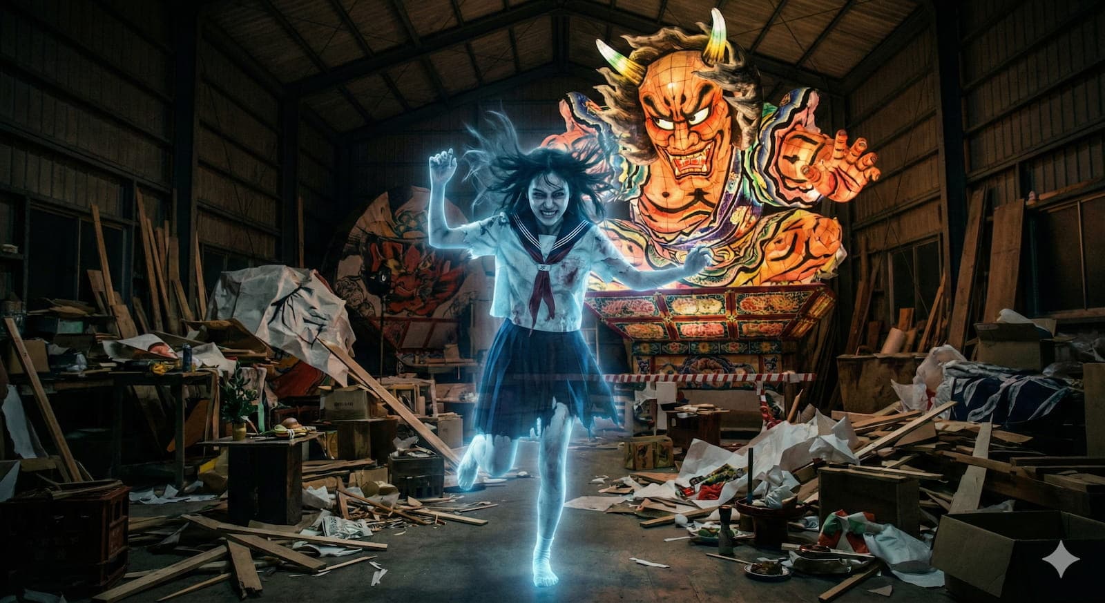 ねぶた囃子の熱狂花子