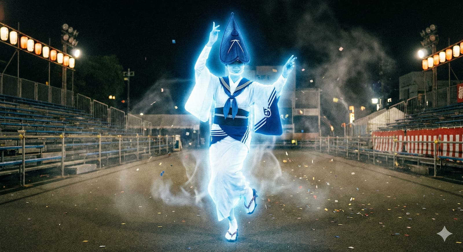 熱狂の阿波踊り花子