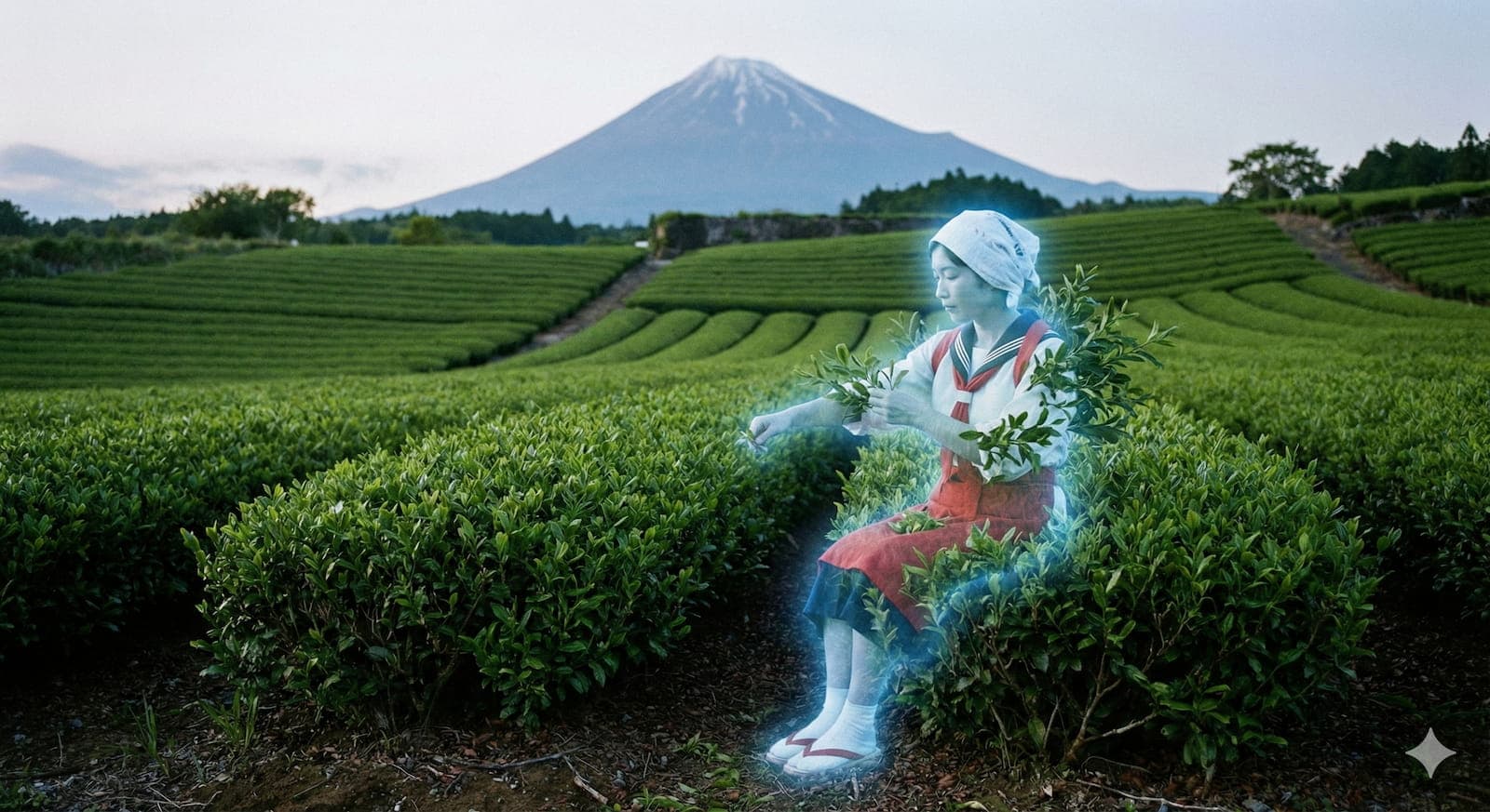 富士見茶畑の花子