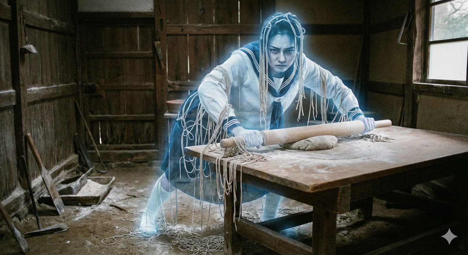 信州蕎麦打ちの花子